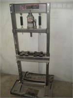 12 Ton Hydralic Press w/ Cart 60 inch tall