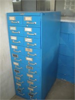 Parts Cabinet w/ Contents 19 x 30 x 52