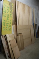 Lot of Wood incl. 3/4,1/2&1/2" Birch Plywood