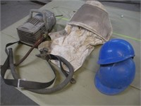 Sand Blasting Hood & Compressor -Condition