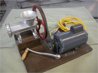 Electric Powered Meat Grinder