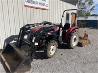 Allied 3004 Utility Tractor with Loader and Mower