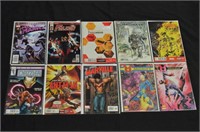 (10) MARVEL COMIC BOOKS MIX