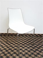 Chaise 3D Pedrali Colour, Italie, piétement chromé
