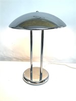Lampe "Champignon" en métal chromé, vintage