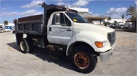 2002 Ford  F-750 Dump Truck (Low Miles)