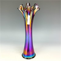 Imperial Electric Purple Freefold Vase