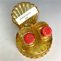 Miniature Marigold Turkey Salt & Pepper Set