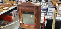 Vintage Wooden Corner Cabinet