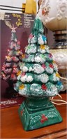 15" Ceramic Lighted Christmas Tree