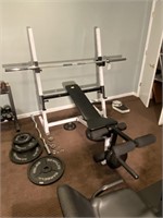 BENCH WITH WEIGHTS