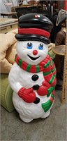38" Blow Mold Snowman
