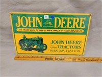 John Deere Reproduction Sign by Ande Rooney