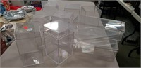 10 Clear Plastic Display Cases