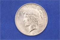 1923-P Peace Dollar, 90% Silver