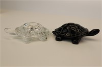 Collectable Glass Turtle Paperweights