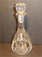 lead crystal decanter unmarked exc