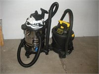 2 Shop Vac's Hart and Stanly
