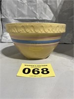9 1/2” Pink and Blue Banded Mixing Bowl