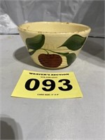 Watt Pottery 6” Apple Design Bowl