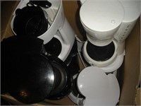 Used Coffee Makers and Glass Coffee Carafes