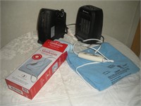 Space Heaters and Heating Pads