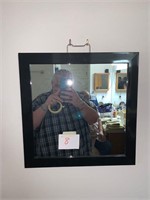 WOOD FRAMED MIRROR