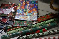 wrapping opaper and gift bags