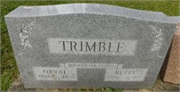 Engraved granite headstone: 40.5"W x 8"D x 26"H