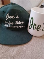 "Joe's" a famous Dallas coffee shop, memorabilia