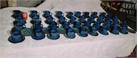 Set of Tuxton  Coffee mugs with saucers