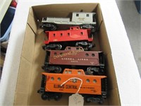 4 ea. O-Scale Lionel Cabooses - C6