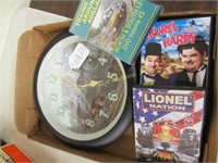 Box Lot: Clock, Train, Movies