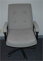 light grey office chair