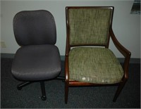 office chair and arm chair