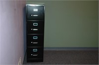 Realspace 4 drawer file cabinet with key