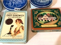 ASSORTED COOKIE TINS