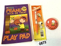 SNOOPY PEN IN ORIG. PKG.-AND MORE