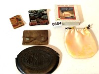 ASSORTED BAGS/COIN PURSES & MORE
