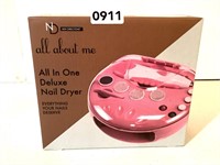 "ALL ABOUT ME" ALL IN ONE DELUXE NAIL DRYER-NEW