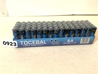 AA BATTERIES -60 NEW IN CASE-EXP 2023