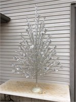 MCM 6 1/2 ft Revere Aluminum Christmas Tree
