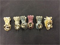Antique Clip On Christmas Tree Candle Holders