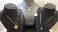 3 Chain/Pendant  Necklaces