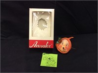 1983 Annalee Mobilitee Doll Ornament ELF HEAD