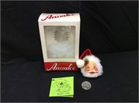 1983 Annalee Mobilitee Doll Ornament  SANTA CLAUS