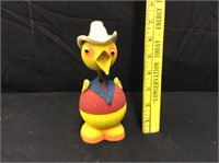 W German Easter Chick Cowboy Candy Container