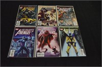 (6) THE MIGHTY AVENGERS COMIC BOOKS LOT