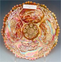 Fenton Marigold Lion Plate