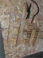 Wood Clamps-Qty /Hand Scythe/Clipper